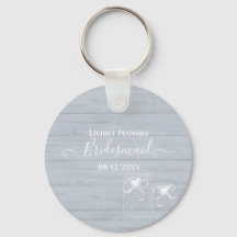 BOHO Dusty Blue Driftwood Mason Jars Mariage