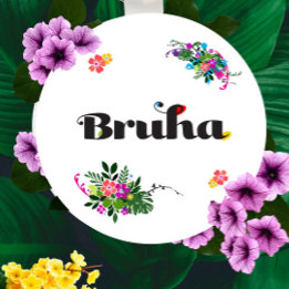 Porte-clés Boho Esthétique Filipino Bruha Rond