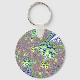 Porte-clés Boho Hippie Super brillant coloré arc-en-ciel frac
