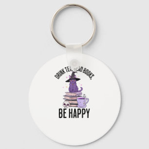 Porte-clés Boire Lire Livres Whimsigoth Halloween Design