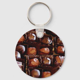 Porte-clés Boîte de chocolat, Chocolat-bonbon tentant