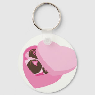 Porte-clés Boîte de chocolats
