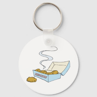 Porte-clés boîte de nuggets de poulet