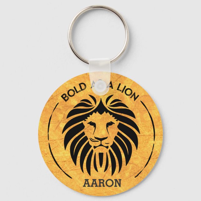 Porte-clés Bold En Tant Que Porte - clé Lion (Recto)