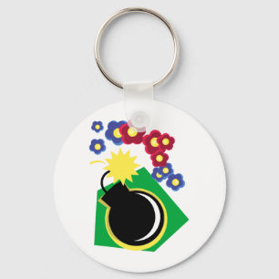 Porte-clés Bombe