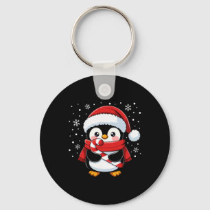 Porte-clés Bonbon de Noël Pingouin Hiver Fille Tout-Petit B