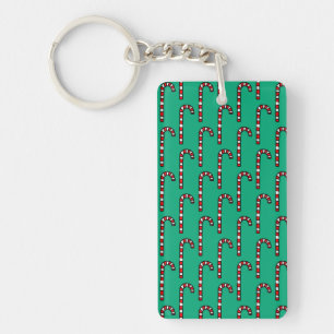 porte-clés bonbon en forme de canne 