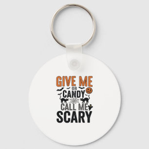 Porte-clés Bonbons d'Halloween ou Appelez-moi Épouvantable Gr