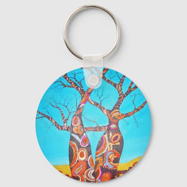 Porte-clés Bonheur de Boab (Recto)
