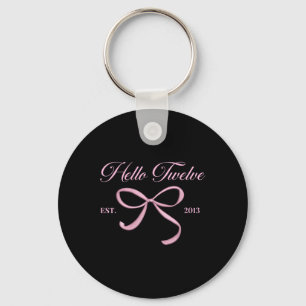 Porte-clés Bonjour Douze Est 2013 12e Anniversaire fille Coqu