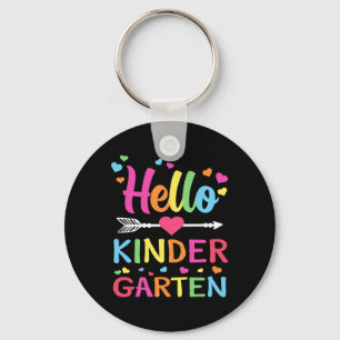 Porte-clés Bonjour Équipe de Maternelle Kinder Byck À l'École