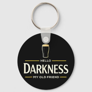 Porte-clés Bonjour obscurité vieil ami bière irlandaise St. P