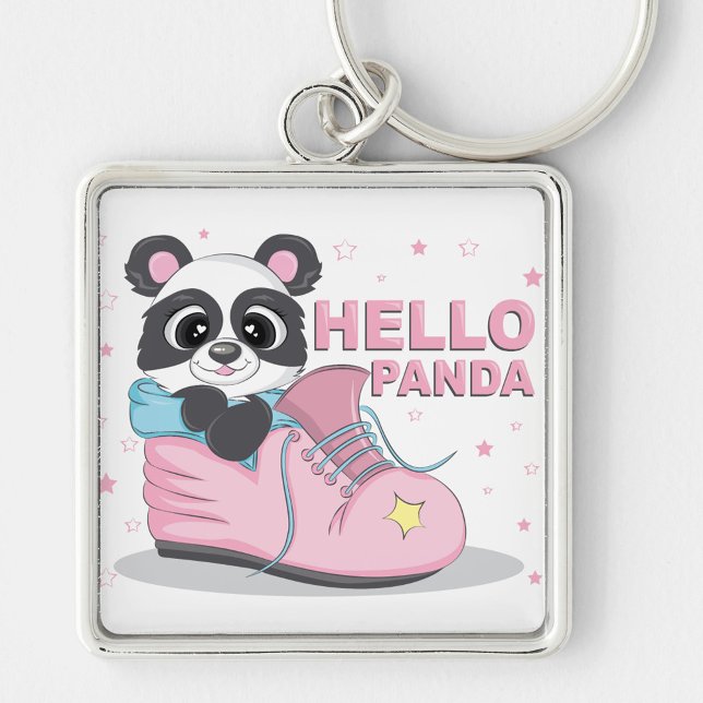 Porte-clés Bonjour Panda (Hello Panda, Keychain! )