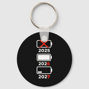 Porte-clés Bonne année drôle 2026 2027 67 Mème Six Sept