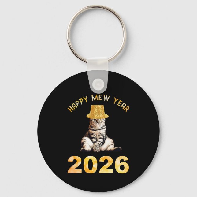 Porte-clés Bonne année Mew 2026 (Recto)