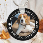 Porte-clés Bonne Fête des pères Meilleur Chien Papa Jamais Mi<br><div class="desc">Meilleur Chien Papa Jamais ... Surprenez votre chien préféré papa cette Fête des pères avec ce super mignon porte - clé photo de animal de compagnie personnalisé. Customisez ce chien papa porte - clé avec la photo préférée de votre chien, et son nom. Grand cadeau du chien. DROIT D'AUTEUR ©...</div>