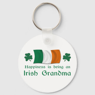 Porte-clés Bonne grand-mère irlandaise