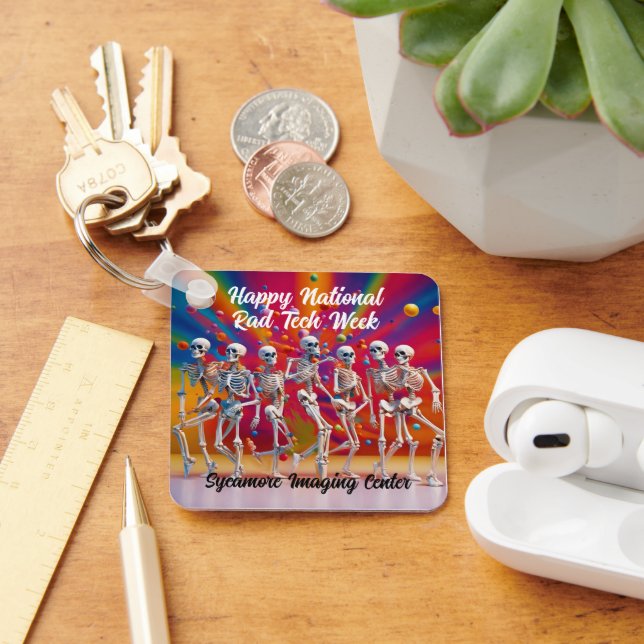 Porte-clés Bonne Semaine nationale de la technologie Rad (Bureau)