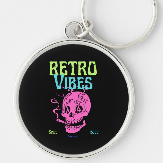 Porte-clés Bonnes vibrations (Devant)
