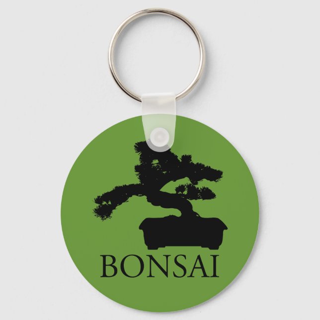 Porte-clés Bonsai Silhouette (Recto)