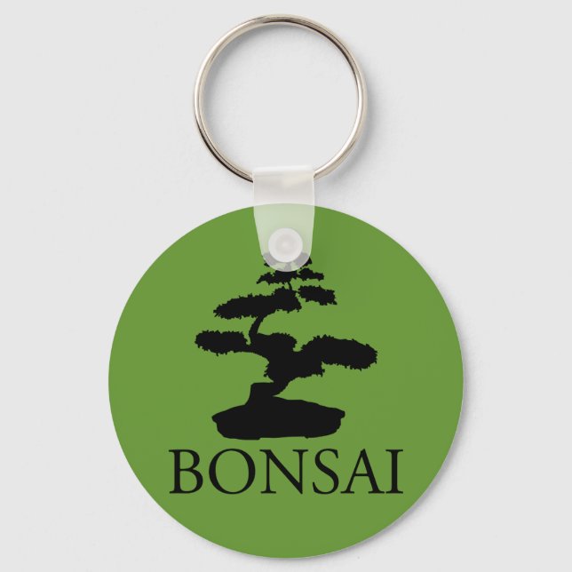 Porte-clés Bonsai Silhouette (Recto)