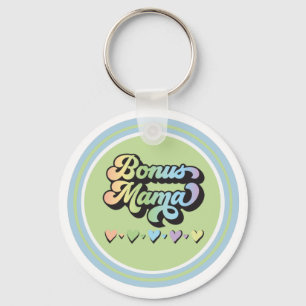 Porte-clés Bonus Mom - Bonus Mama Classic Round Sticker