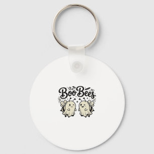 Porte-clés Boo Bees Modèle de abeille fantôme Halloween vinta