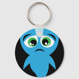 Porte-clés Boo bleu
