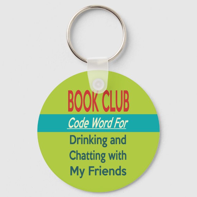 Porte-clés Book Club - Code Word (Recto)