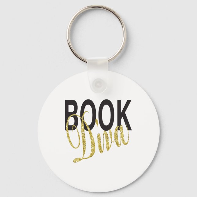 Porte-clés Book Diva (Recto)