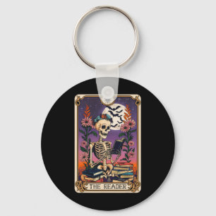 Porte-clés Book Lover Tarot Card The Reader Mystic Funny Skin