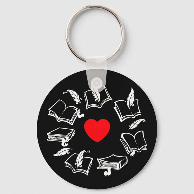 Porte-clés Bookish Love (Recto)