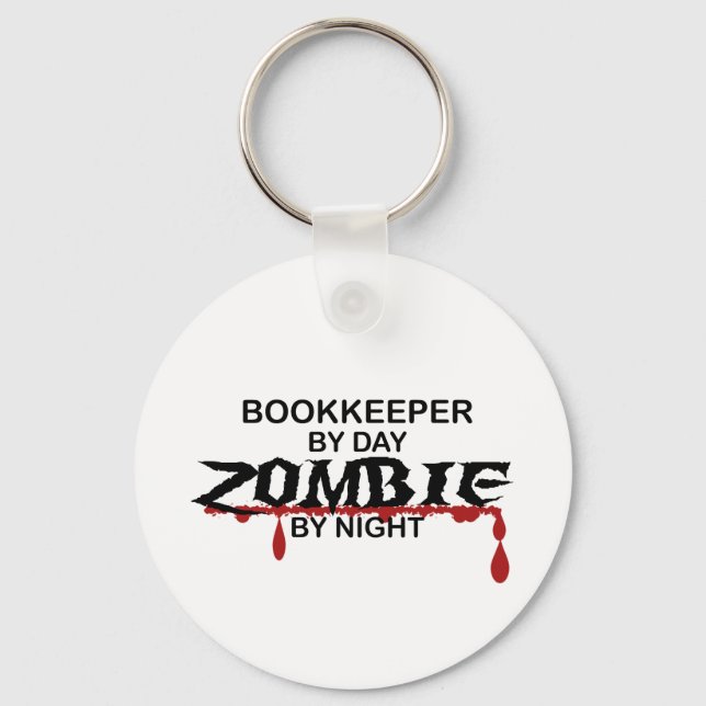 Porte-clés Bookkeeper Zombie (Recto)