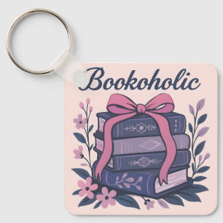 Porte-clés Bookoholic