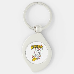 Porte-clés Boonana Mignon Fantôme Banane Halloween