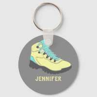 Boot de Randonnée jaune pâle gris personnalisé