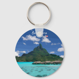 Porte-clés Bora Bora, Polynésie française - Resort de plage
