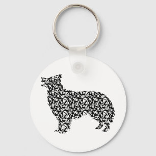 Porte-clés Border collie
