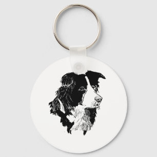 PORTE-CLÉS BORDER COLLIE