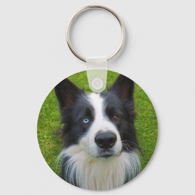 Porte-clés Border Collie Keychain (Recto)