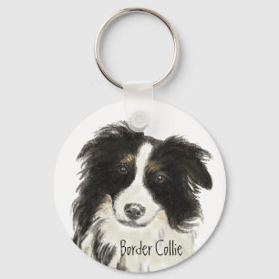 Porte-clés Bordure Collie Chien o