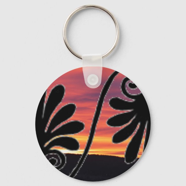 Porte-clés Bordure du lever du soleil (Recto)