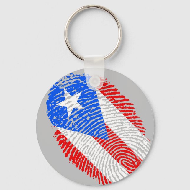Porte-clés Boricua (Recto)