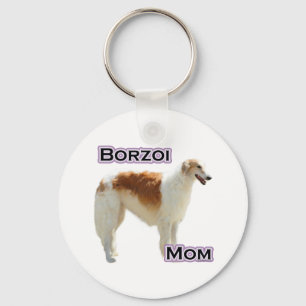 Porte-clés Borzoi Maman 4 - Porte - clé