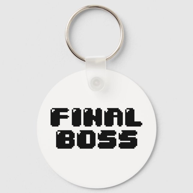 PORTE-CLÉS BOSS FINAL (Recto)