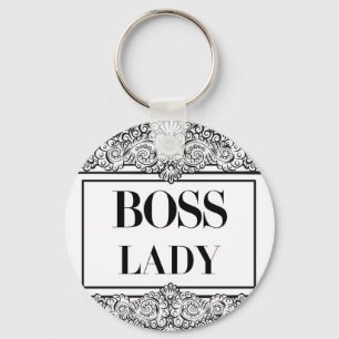Porte-clés Boss Lady - Citation positive