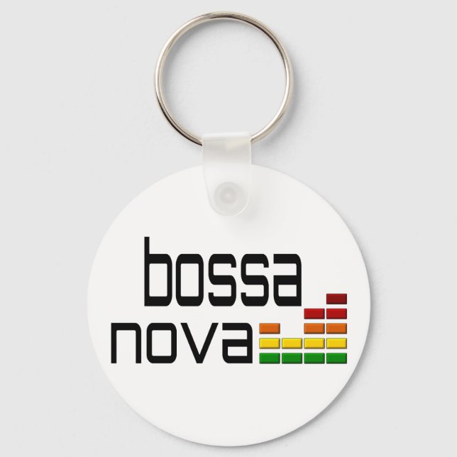 Porte-clés Bossa Nova Music with Stereo Equalizer (Recto)