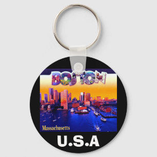 PORTE-CLÉS BOSTON