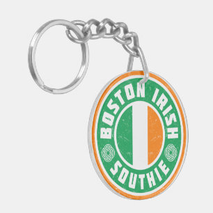 Porte-clés Boston Irlandais Southie