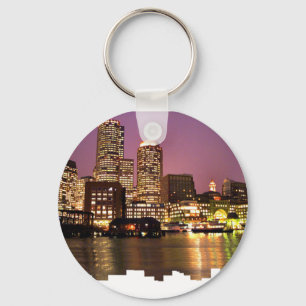 Porte-clés Boston Skyline